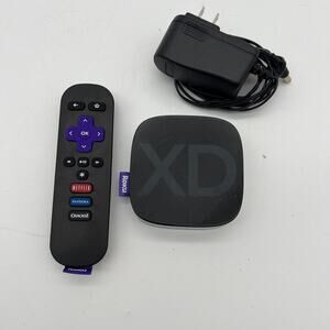 Roku 2 XD 3050X 1080p HD Digital Media Streaming Player W/ Remote + Adapter